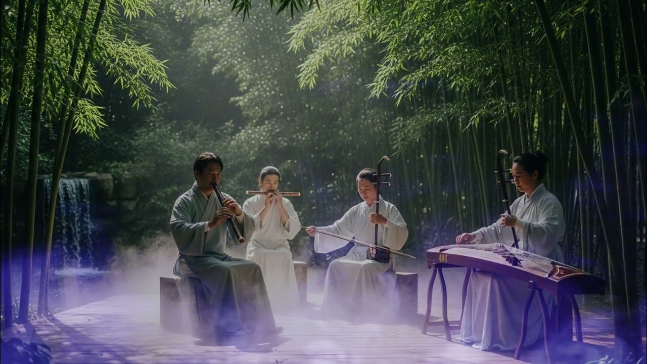Relaxing Chinese Zen Music:Bamboo flute,Erhu & Guzheng|Deep Sleep #65