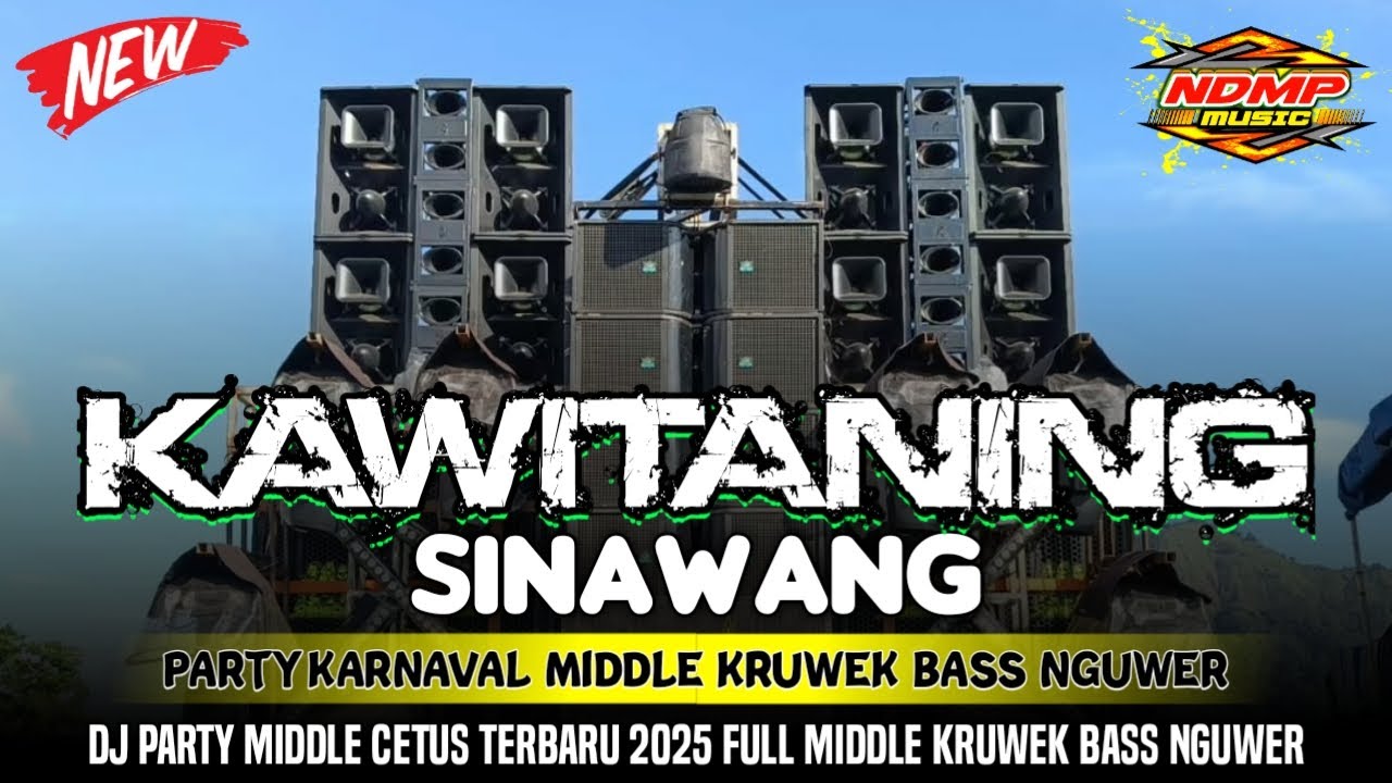DJ KAWITANING SINAWANG TRAP PARTY GAYENG AMUNISI CEKSOUND 2025 || NDMP MUSIC