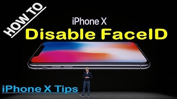 Temporarily disable FaceID iPhone X: How To Quickly Turn Off Face ID on the iPhone 10: Tips