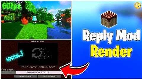 I Render Replay in Pojav Launcher (Zalith Launcher) FFmpeg Plugin