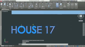 AutoCAD Tutorial - Working with 3D text