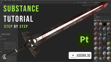 Substance 3D Painter Tutorial – Texturing a Fantasy Sword | Step by Step