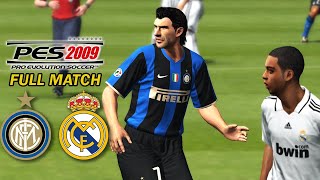 Download lagu Legendary Clash! Inter Milan vs Real Madrid – PES 2009 PC Full Match