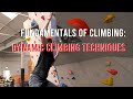 Fundamentals of climbing technique dynamic climbing for beginners