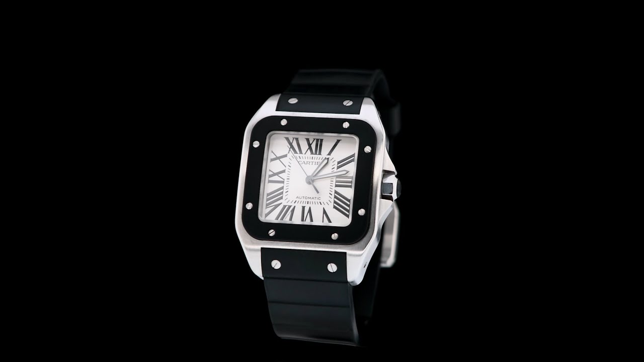 cartier santos 100 youtube