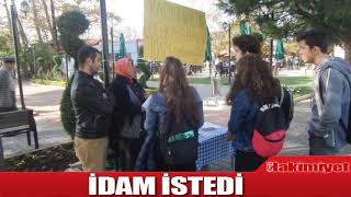 Kadin Ci̇nayeti̇ne İdam İstemi̇