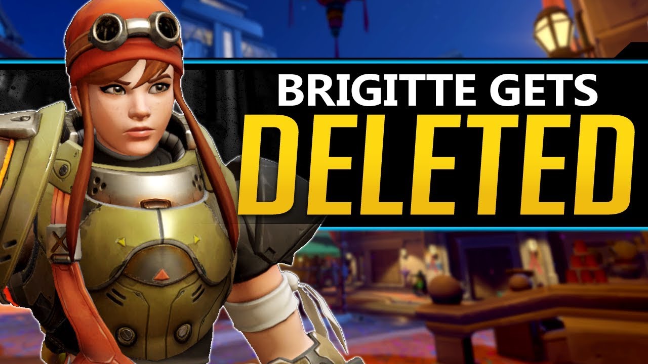 Overwatch Brigitte finally gets Deleted, mostly