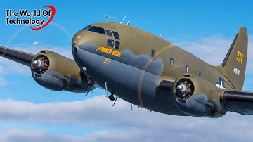 C-46 ✪ Commando Curtiss-Wright Medium Transport Aircraft