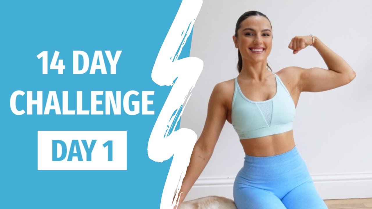14 DAY FITNESS CHALLENGE | Day 1 Abs 100 Reps