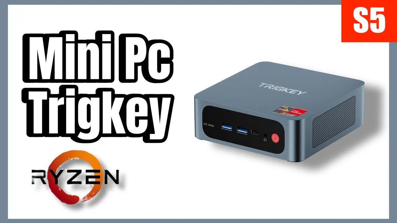 Mini PC Trigkey S5 (UNBOXING + REVIEW) 