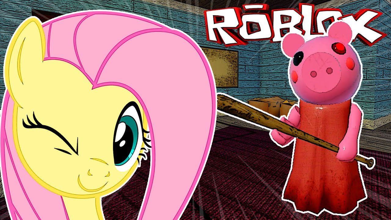 Roblox - FLUTTERSHY PERDEU o MEDO DA PEPPA? (Piggy) ‹ Luli Rarity ›