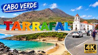 TARRAFAL- Santiago Island, CABO VERDE Walking Tour 4K.