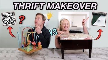 Transforming OLD items into TRENDY Home Decor *THRIFT STORE MAKEOVER #2 | R STUDIOS