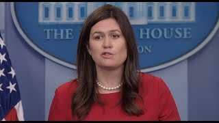 WATCH: Press Briefing with Press Secretary Sarah Sanders &  H.R. McMaster 11/2/17