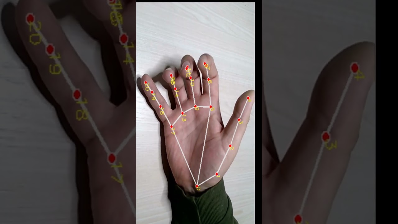 MediaPipe - ОПРЕДЕЛЯЕМ согнут ли палец - это нужно, чтобы обеспечить возможность управления! 