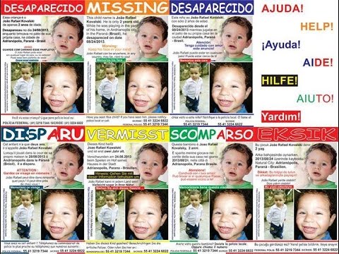 reportagem completa caso do menino joão rafael kovalski youtube