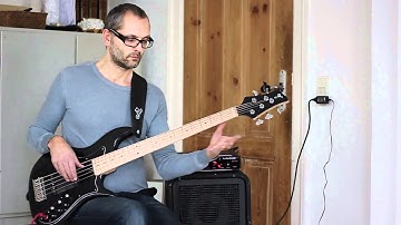 L315 Open string Blues bass lick