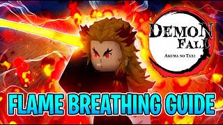 Demonfall Flame Breathing Guide | All Requirements + Rengoku Trainer Location