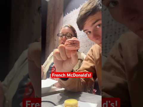 Trying McDonald's in