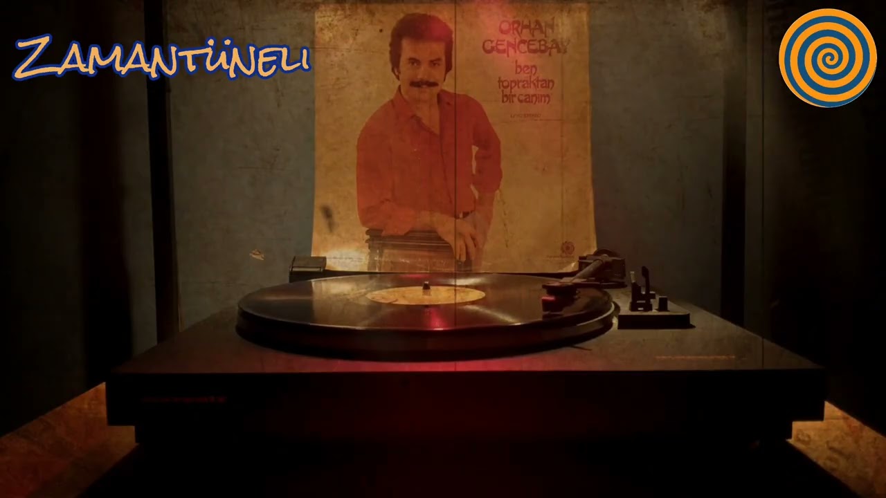 Orhan GENCEBAY ''GİTME''Orjinal LongPlay Plak Kaydı #orhangencebay #gitme #damar #plak #nostalji