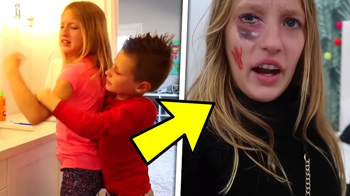 SIS VS BRO FIGHT... (MUST WATCH!) RonaldOMG, GamerGirl & Karina Kurzawa!