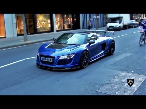 Supercars In London (Part 23) - MODIFIED R8 V10 GT, Brabus G63 AMG & More!