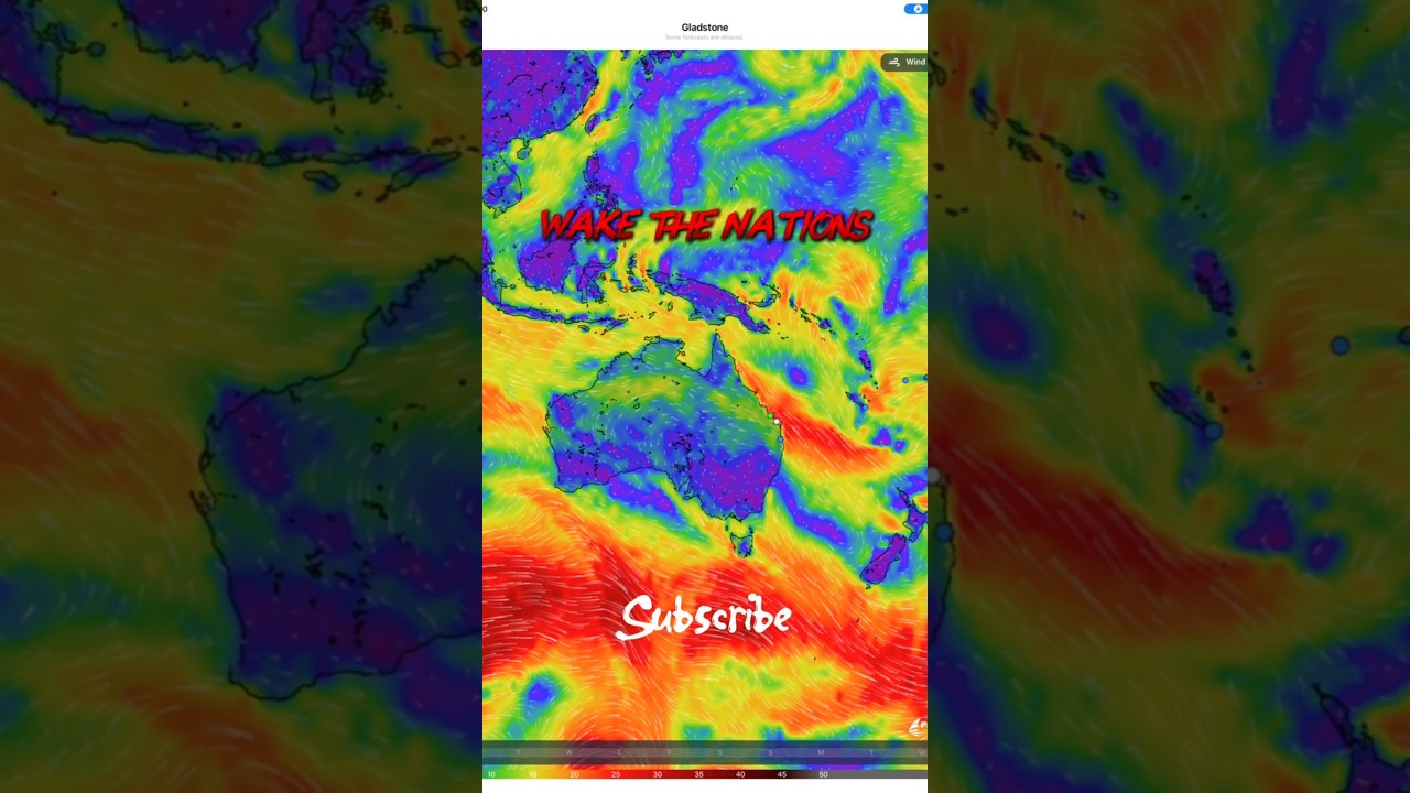 Using a Weather App While Sailing the World #shorts #wind #travel