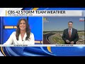 April 22nd CBS 42 News at 4 pm Weather Update