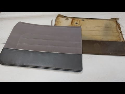 How To Reupholster Car Interior Door Panels