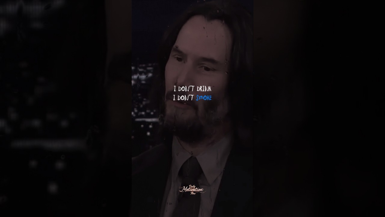 I Don't drink i don't smoke....