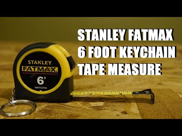 STANLEY® FATMAX® Keychain Tape Measure