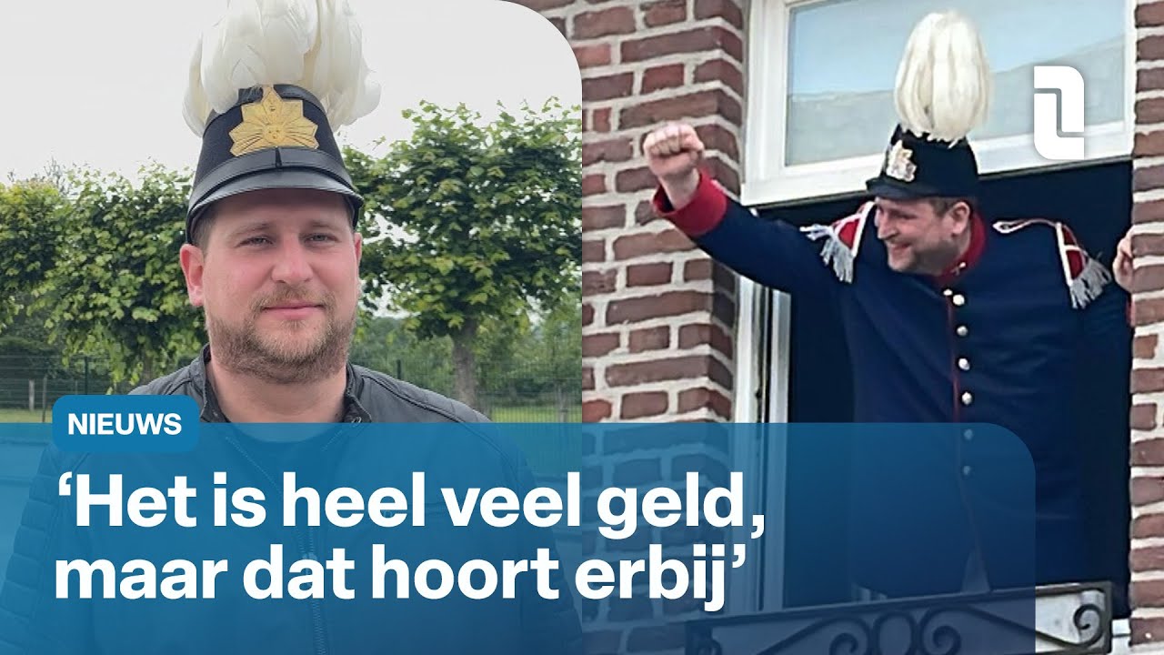 Roger legt 17.000 euro neer voor functie bij schutterij 😳💶 | L1 Nieuws