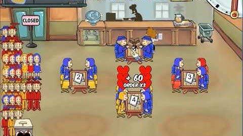 Diner Dash Level 2-5
