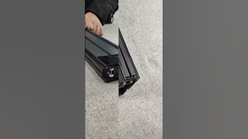 Trackless folding honeycomb curtain, double magnetic sealing, ultra-low track, customizable pattern