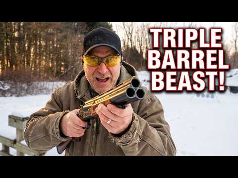 American Tactical Model B3 Triple Barrel Shotgun is PRICED RIGHT