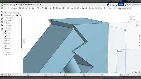 Onshape Tutorial 7   Planes and Section Views