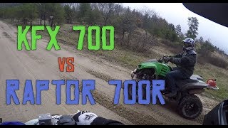 Raptor 700r Vs. Kawasaki KFX 700 & YFZ450r