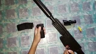 Unboxing a new HK416 D Soft Bullet Gun on Lazada PH. screenshot 3