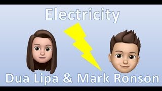 Electricity - Silk City & Dua Lipa, ft. Diplo & Mark Ronson (Music Animoji)