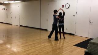 Silver American Tango Routine