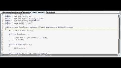 Java Game Tutorial - Pong 04-03: Success!!!