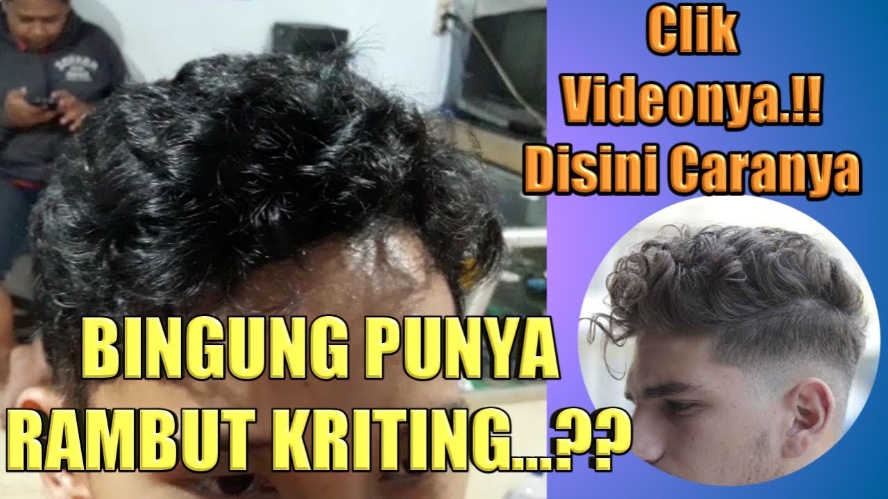  cara  potong rambut  kriting depan 2021 Solusi Menata 