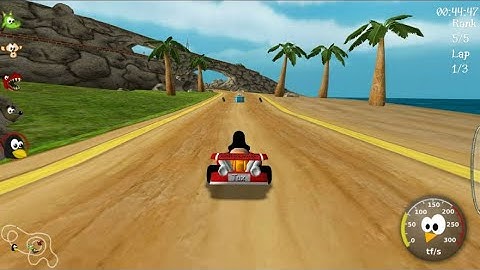 i am playing SuperTux kart