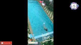 #SaraAliKhan #Bikini #BollywoodBIKINI Babe Sara Ali Khan's POOLtraining - Sara bikini , sara ali