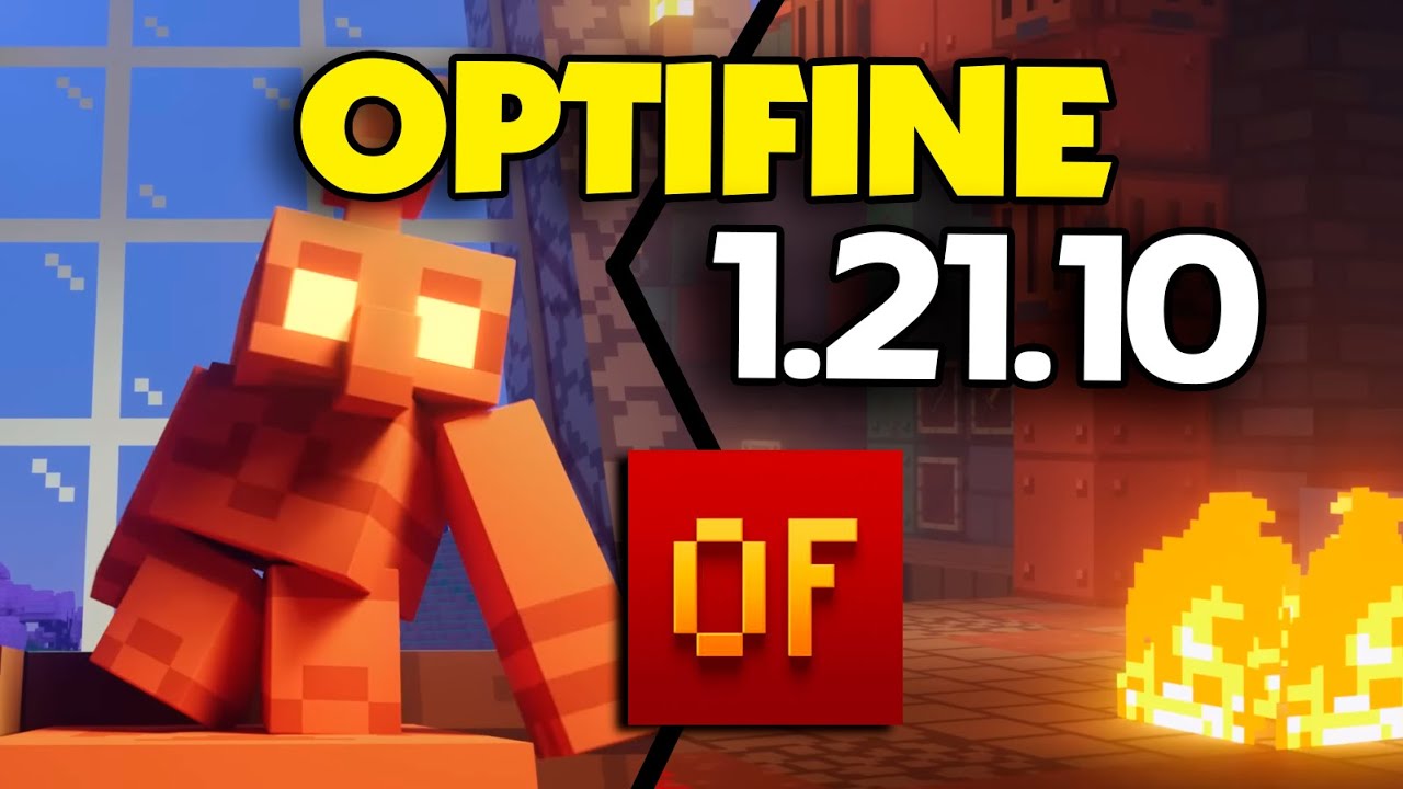Optifine 1.21.10 Como baixar e instalar no Minecraft Java - YouTube