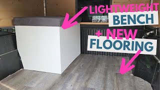 Removable flooring + Foam Bench Finishes (Interior Build Ep. 2)