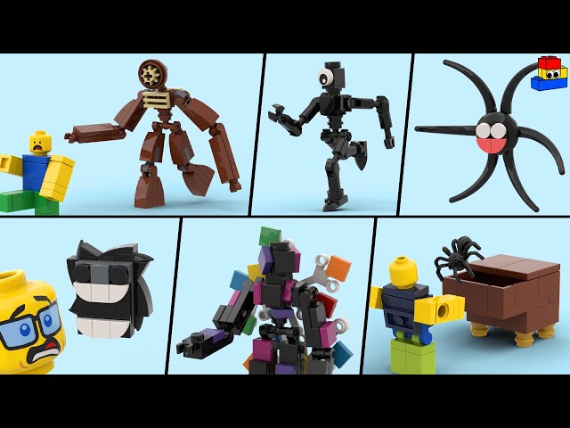 10 Roblox Doors things you can make with 20 Lego pieces 