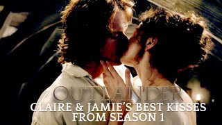 Outlander | Our Favorite Jamie & Claire Kisses From Season 1 Resimi