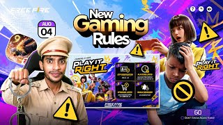4 AUGUST NEW RULES 🇮🇳 Free Fire Max screenshot 5