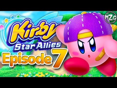 Kirby Star Allies Gameplay Walkthrough - Episode 7 - Chop Champs! Star Slam Heroes!(Nintendo Switch)